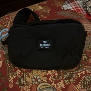 Paul McCartney Black Crossbody GOT BACK VIP Fanny Collector Bag